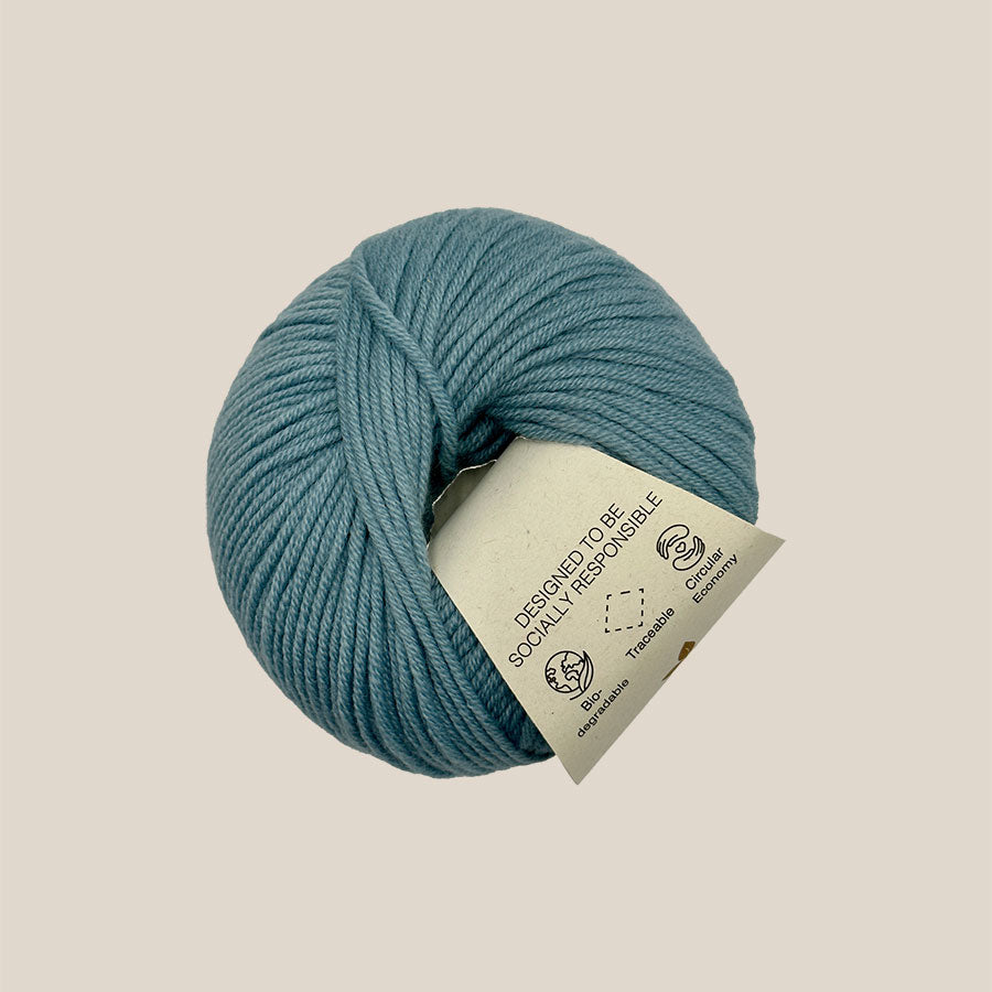 Pure merino 4 fra Better Yarn hos Den Lille Garnbiks. 100% blød merino uld. bæredygtigt garn
