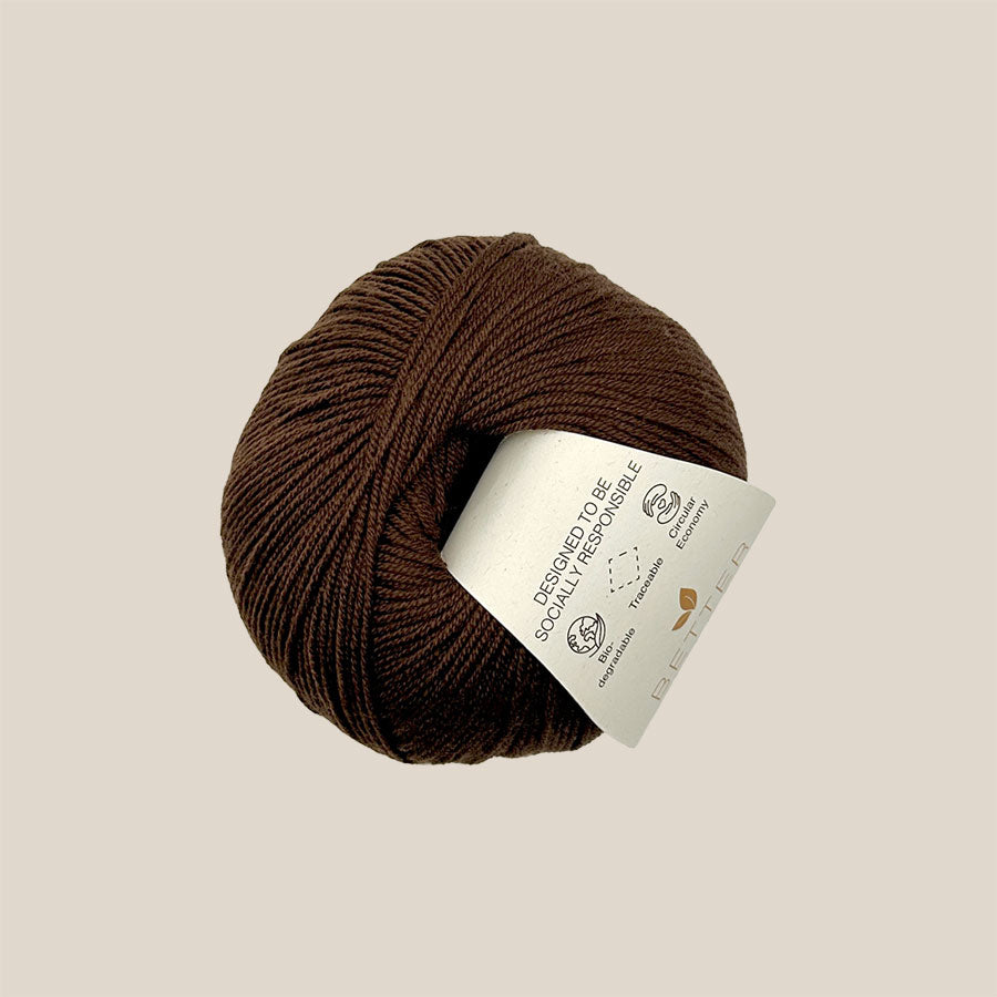 Pure merino 4 fra Better Yarn hos Den Lille Garnbiks. 100% blød merino uld. bæredygtigt garn