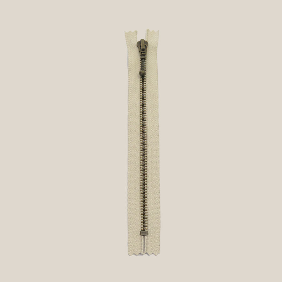 Lynlåse, 6 mm - Antik messing - 20 og 35 cm