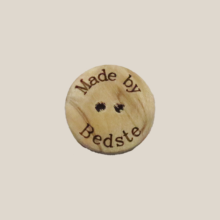 15 mm "Made By" - Træknap