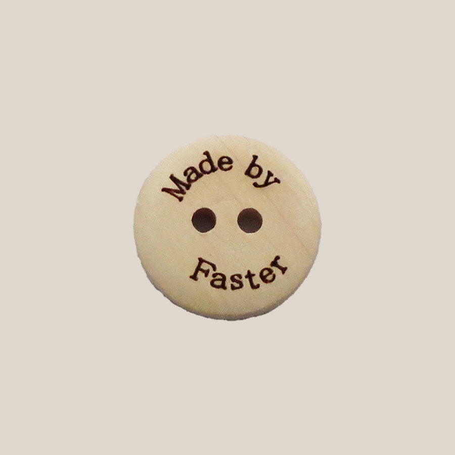 15 mm "Made By" - Træknap
