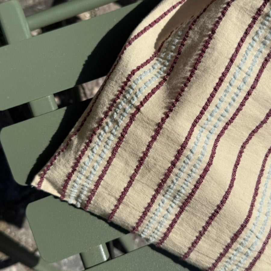 Knitters String Bag - Twin Stripe - Petiteknit Projekttaske