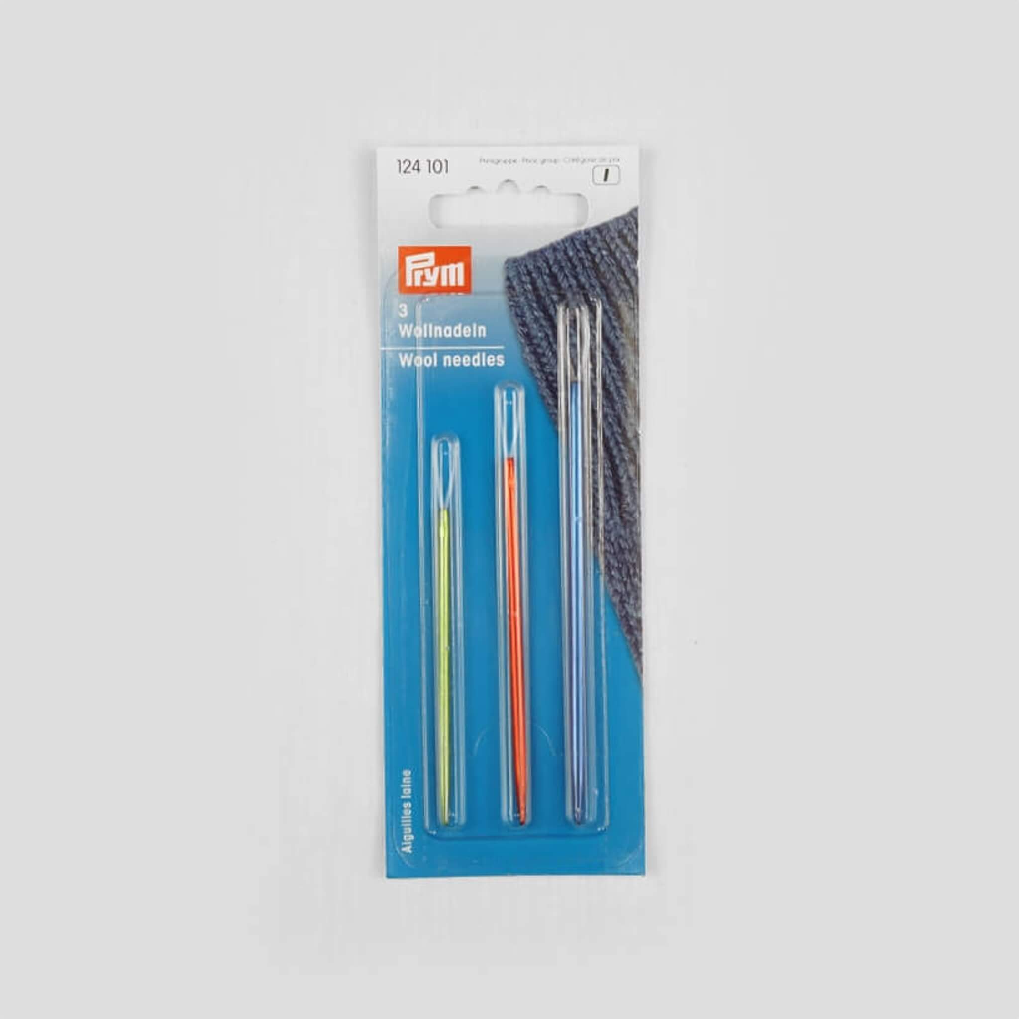 Prym ullnålar 3-pack aluminium