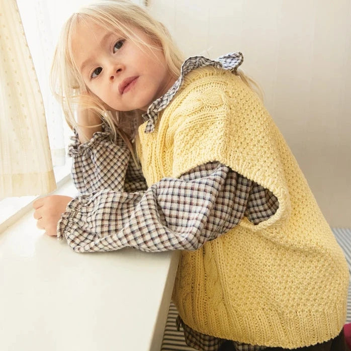 Garnkit: Cora Slipover Junior fra Sandnes (opskrift + garn)