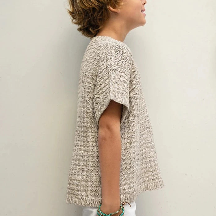 Garnkit: Leo Tee Junior fra Sandnes (opskrift + garn)