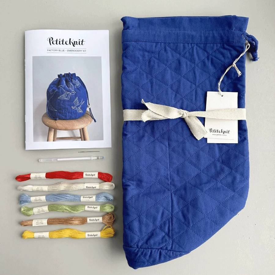 BRODERIKIT - GET YOUR KNIT TOGETHER BAG GRAND