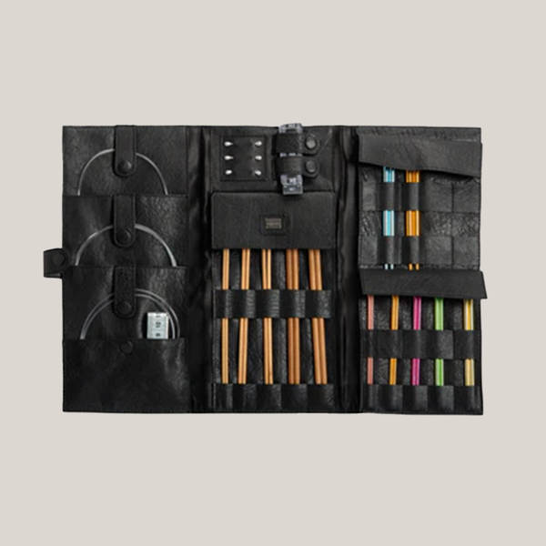 Muud Lucy Læder Opbevaringsboks - Stilfuld Organisering i farven sort