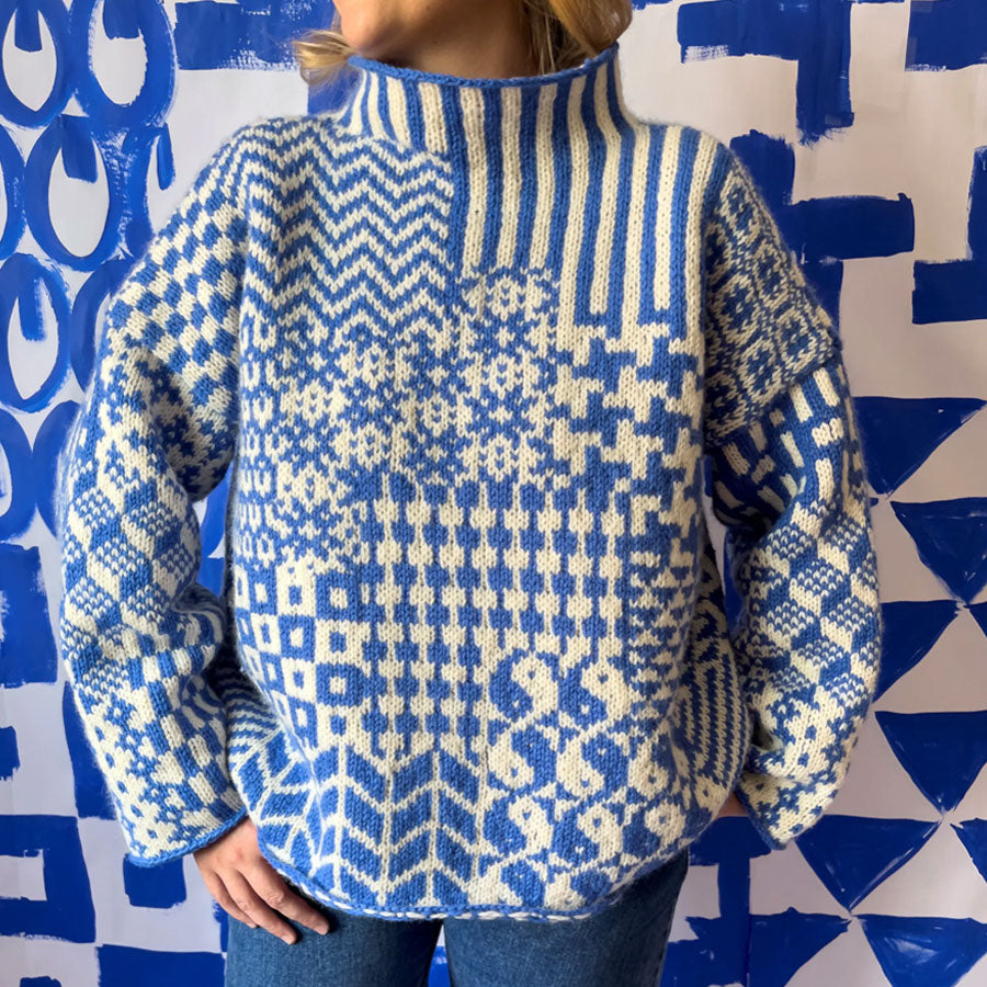 Nordic Mix Sweater - Opskrift