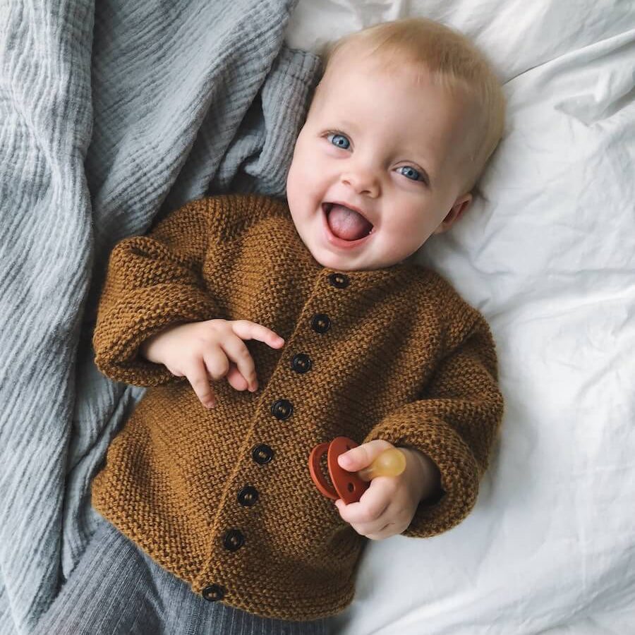 Garnkit: Begynderjakken fra Petiteknit (opskrift + garn)