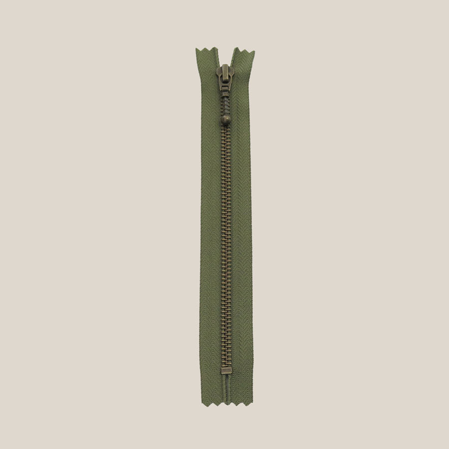 Lynlåse, 6 mm - Antik messing - 20 og 35 cm