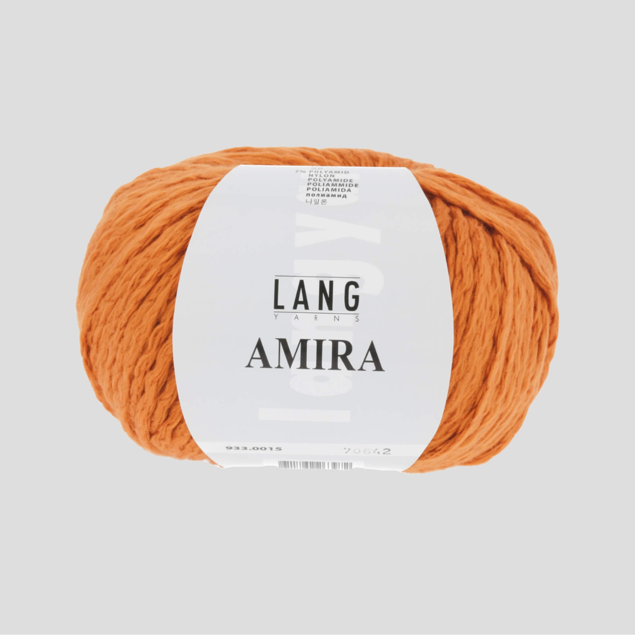 Lang Yarn I Amira garn 0015 - Blødt kabelspundet bomuldsgarn fra Lang Yarn