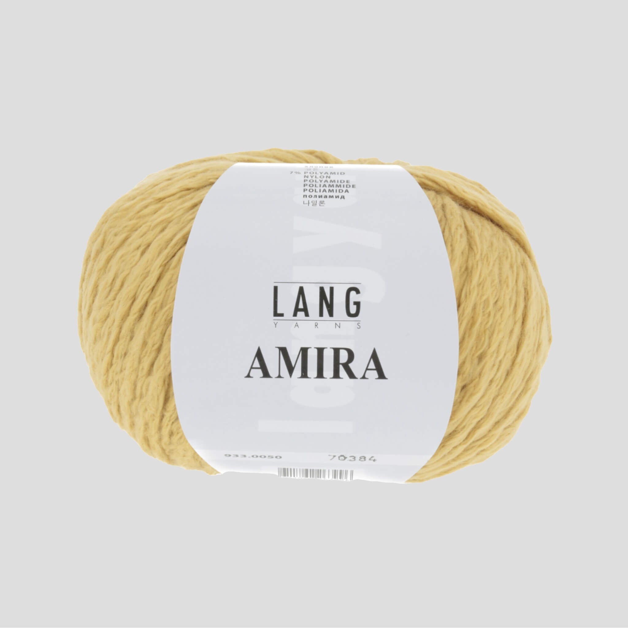 Lang Yarn I Amira garn 0050 - Blødt kabelspundet bomuldsgarn fra Lang Yarn