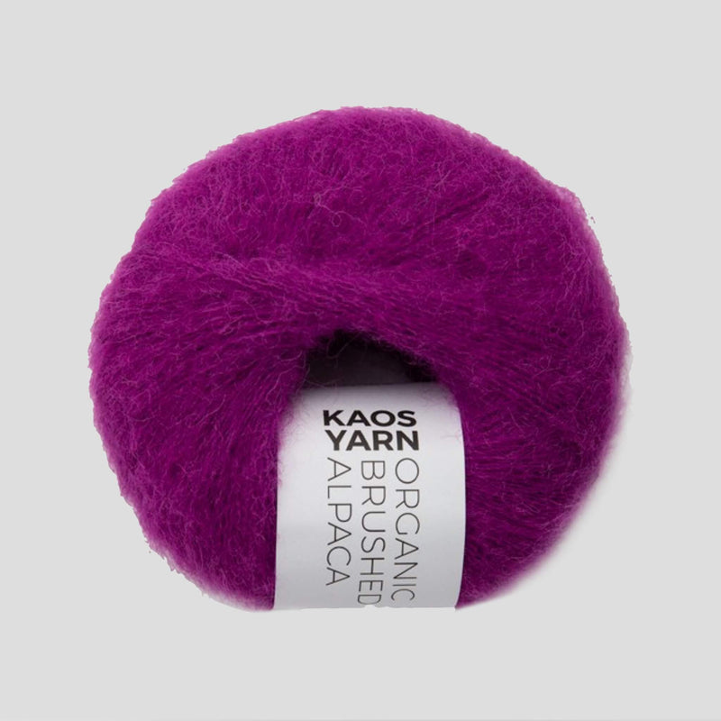 KAOS YARN I Brushed Alpaca, farve 2055 - Køb Brushed Alpaca garn fra Kaos Yarn