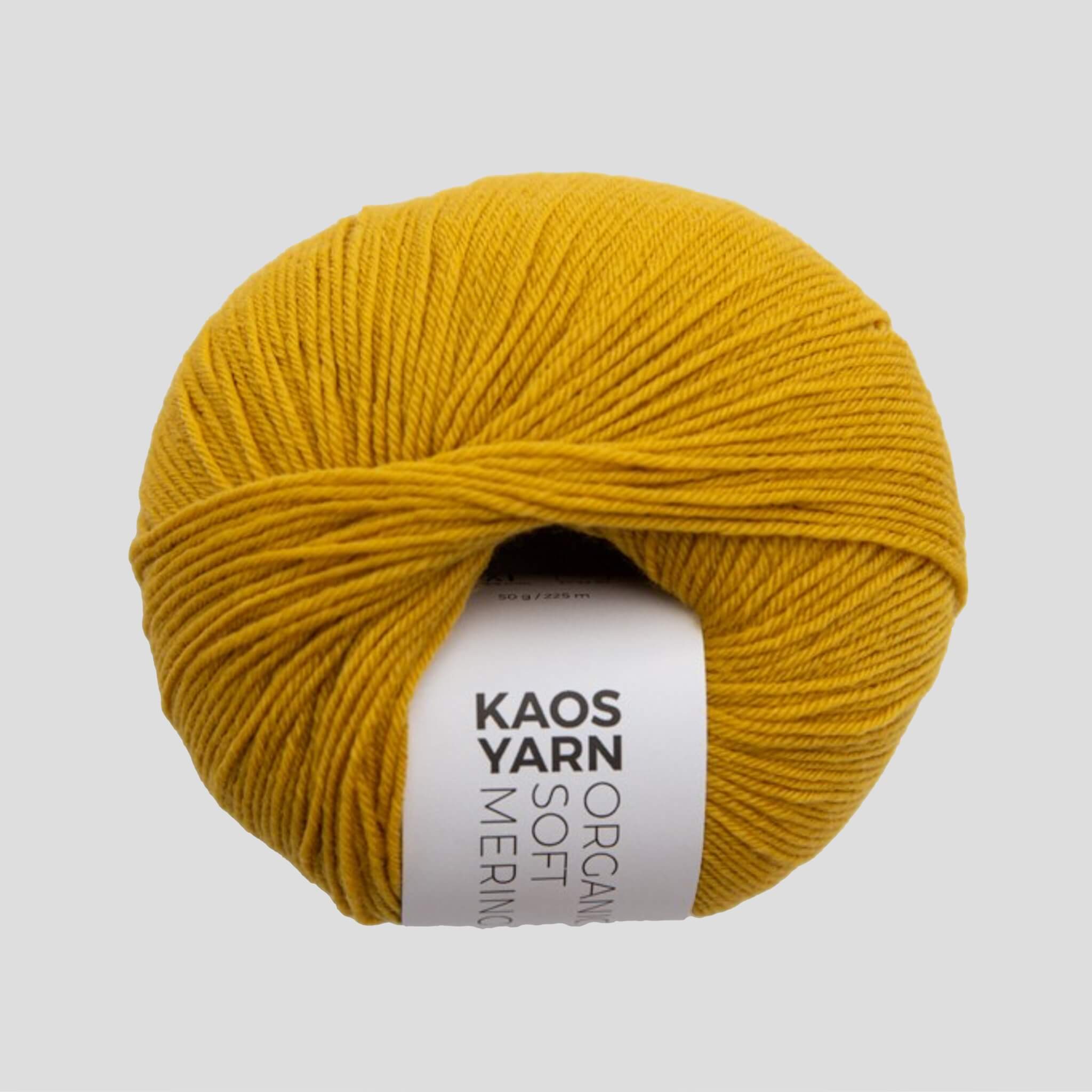 KAOS YARN I Organic Soft Merino, farve 1016 - Køb bæredygtigt garn fra Kaos Yarn