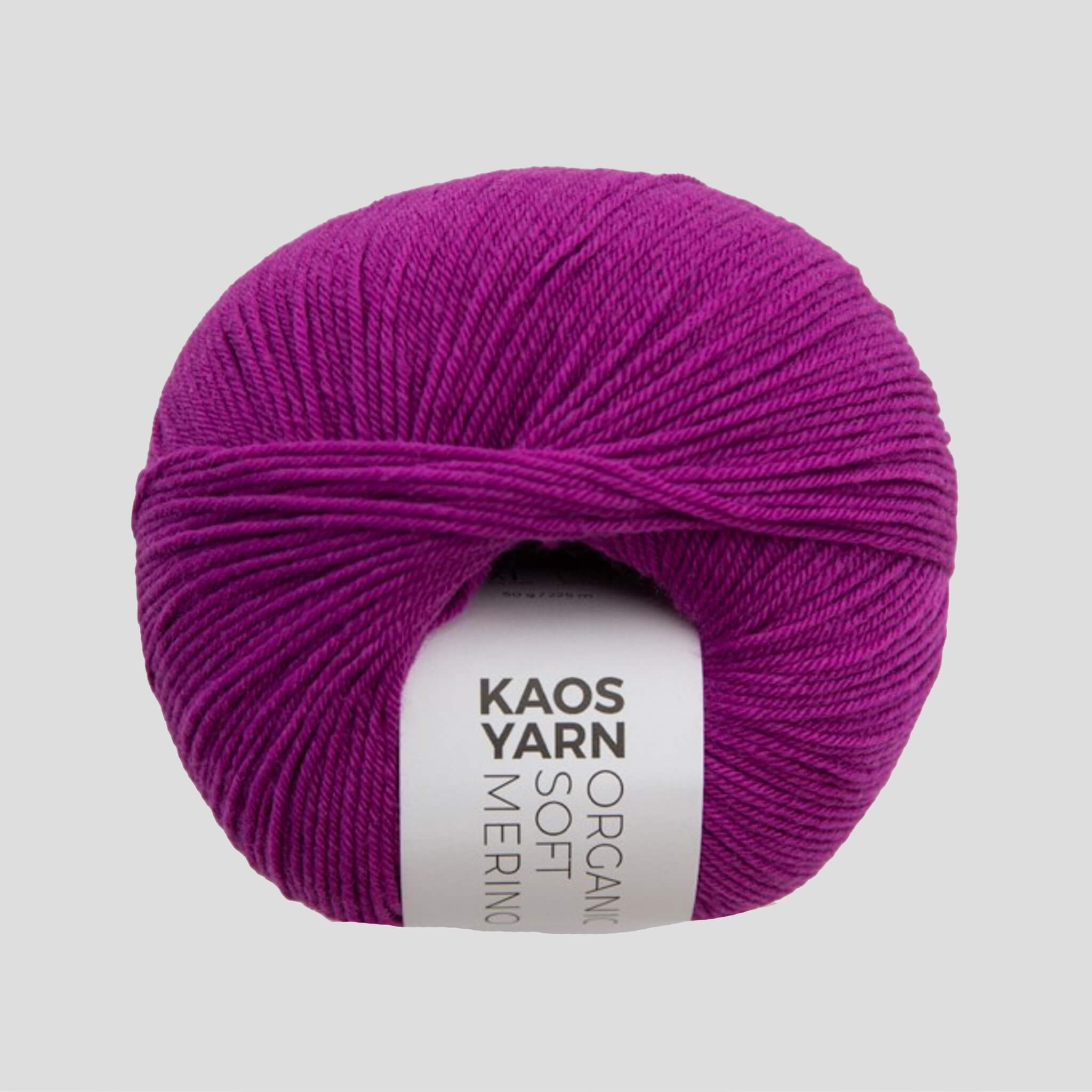 KAOS YARN I Organic Soft Merino, farve 1055 - Køb bæredygtigt garn fra Kaos Yarn