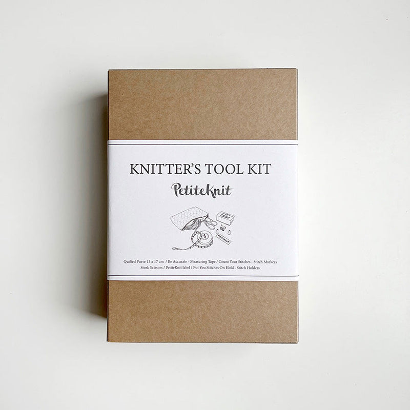 Knitter's Tool Kit- Checked - Petiteknit