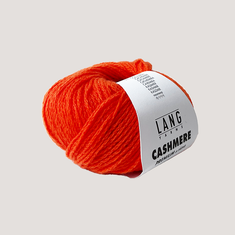  Lang Yarns Cashmere Premium – luksuriøst 100 % cashmeregarn, ekstra blødt og perfekt til eksklusive strikkeprojekter som huer, halstørklæder og babystrik. strikkepind  millimeter til 3,5 millimeter. Farve 0159