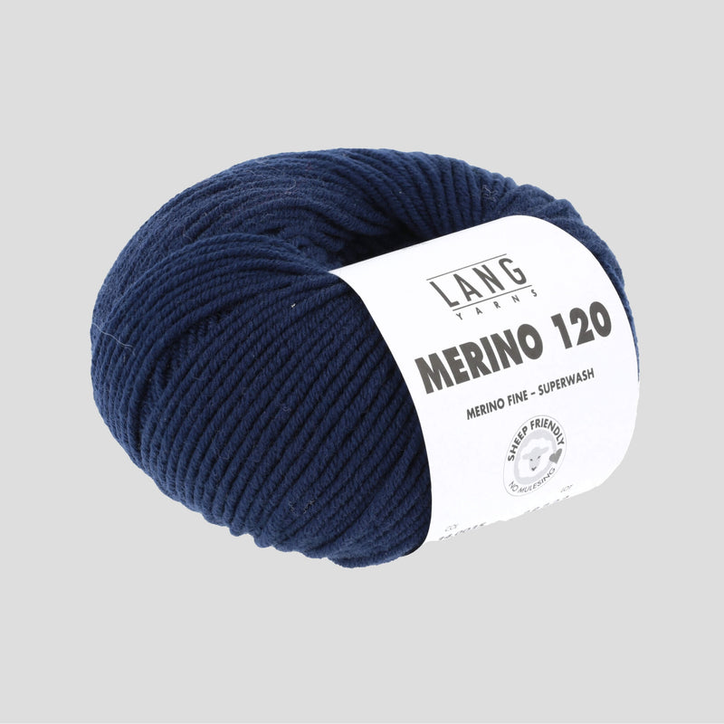 Lang Yarn I Merino 120 0035 - Køb Merinould garn fra Lang Yarn. Godt alternativ til Isager Jensen