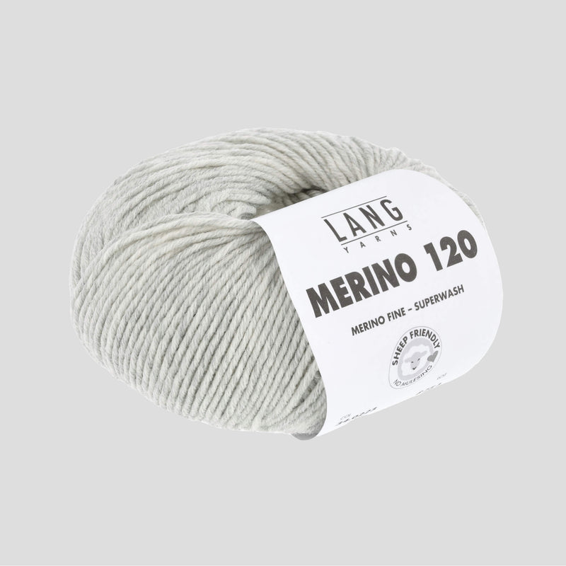 Lang Yarn I Merino 120 - Køb Merinould garn fra Lang Yarn 0223. Godt alternativ til Isager Jensen