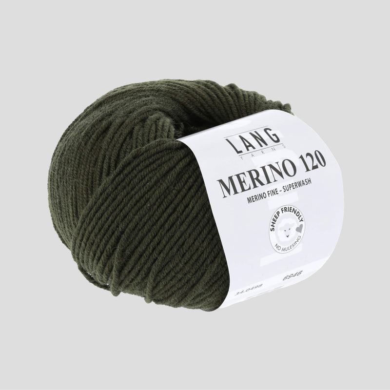 Lang Yarn I Merino 120 farve 0498 - Køb Merinould garn fra Lang Yarn 