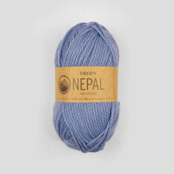 Drops Nepal Garn 6220 Lavendelblå