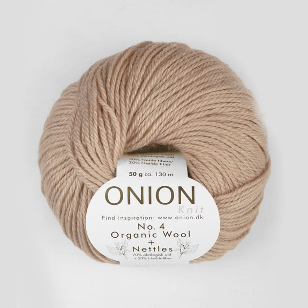 Afslag akademisk afsnit Onion Garn I No. 4 Organic Wool+Nettles - Garnforhandler af Onion – Den  Lille Garnbiks