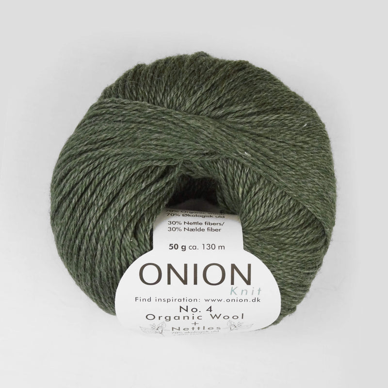 Onion Garn I No. 4 Organic Wool+Nettles - Garnforhandler af Onion – Lille Garnbiks