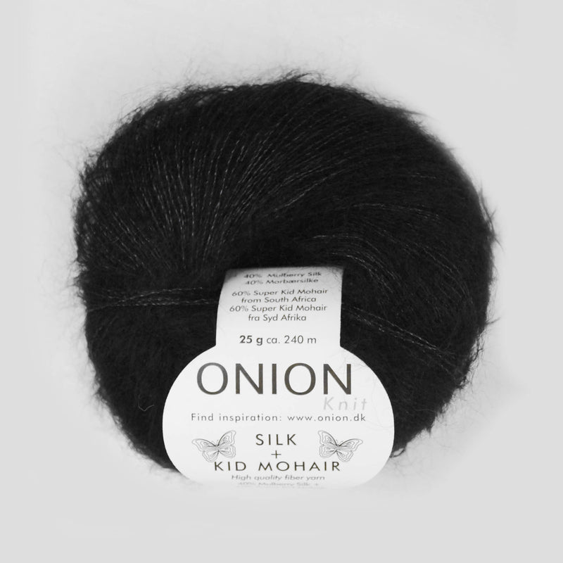Onion Garn I Silk+Kid Mohair - Garnforhandler af Onion garn Aarhus 