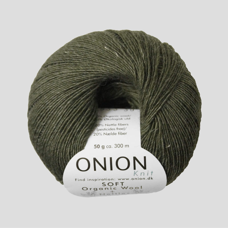 Onion Garn I Soft Organic Wool + Nettles - Forhandler af Onion Aarhus