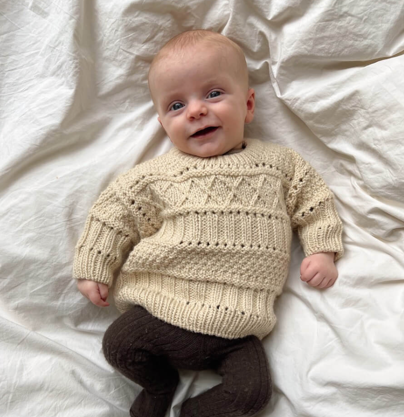 Ingrid sweater baby - Garnkit