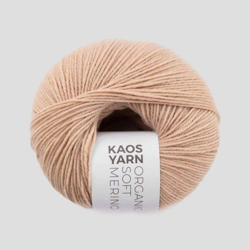 KAOS YARN I Organic Soft Merino, farve 1005 - Køb bæredygtigt garn fra Kaos Yarn