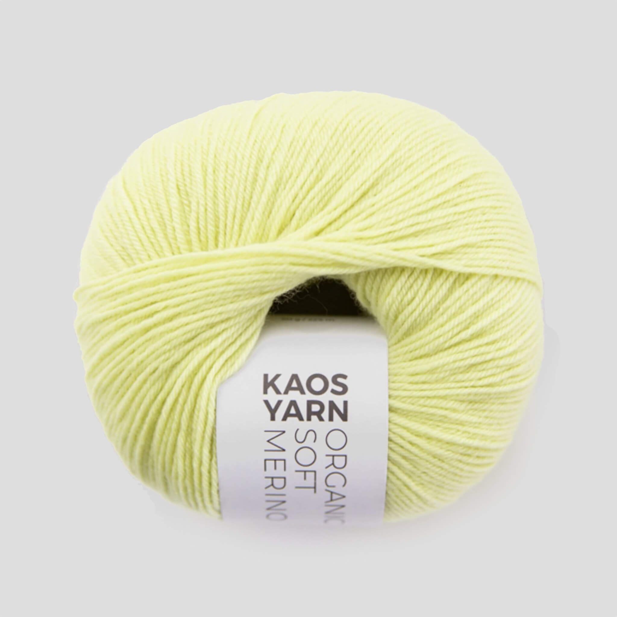 KAOS YARN I Organic Soft Merino, farve 1011 - Køb bæredygtigt garn fra Kaos Yarn