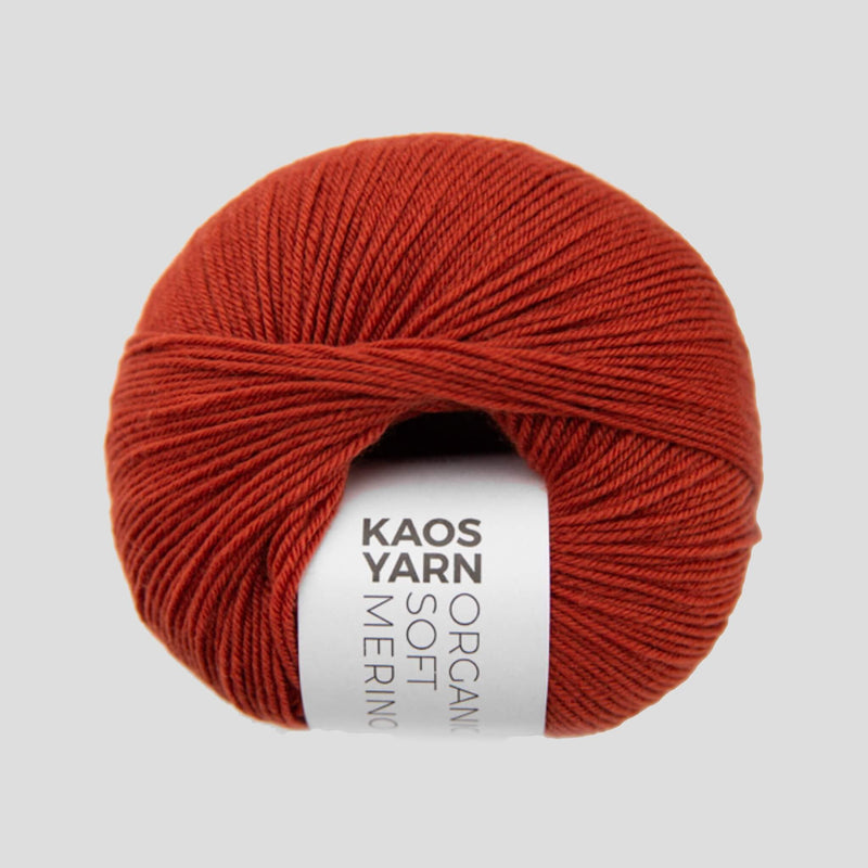 KAOS YARN I Organic Soft Merino, farve 1035 - Køb bæredygtigt garn fra Kaos Yarn